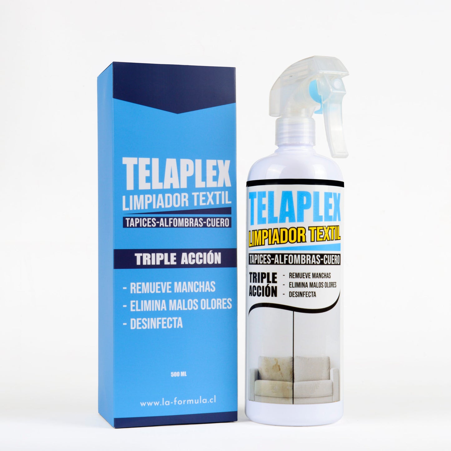 TelaPlex Quitamanchas Spray 500 ml